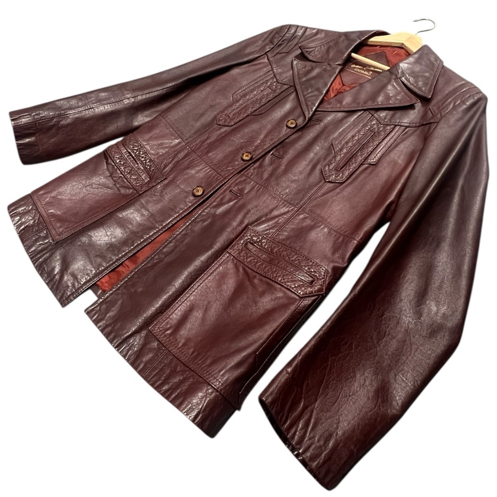 Raffaello leather jacket